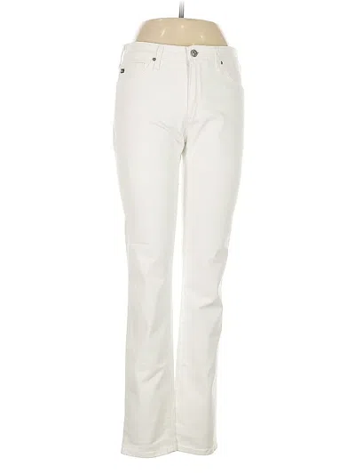 Pre-owned Adriano Goldschmied Jeans In White