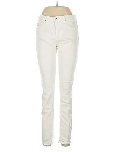 Pre-owned Adriano Goldschmied Jeans In White