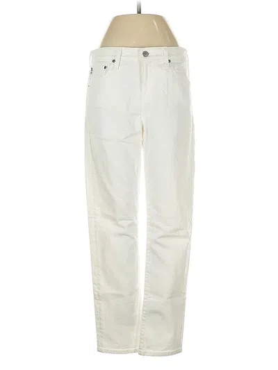 Pre-owned Adriano Goldschmied Jeans In White