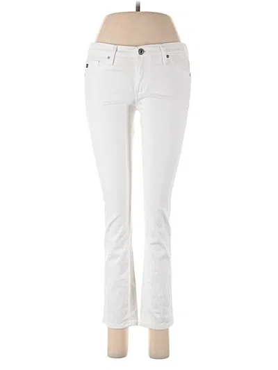 Pre-owned Adriano Goldschmied Jeans In White