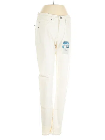 Pre-owned Adriano Goldschmied Jeans In White