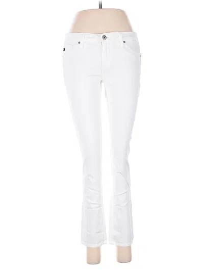 Pre-owned Adriano Goldschmied Jeans In White