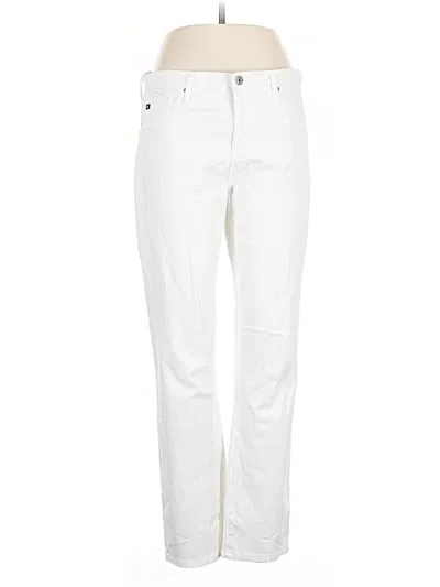 Pre-owned Adriano Goldschmied Jeans In White