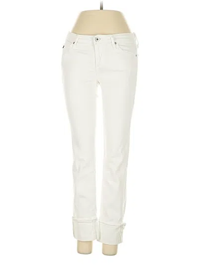 Pre-owned Adriano Goldschmied Jeans In White