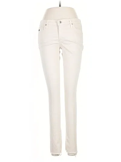 Pre-owned Adriano Goldschmied Jeans In White