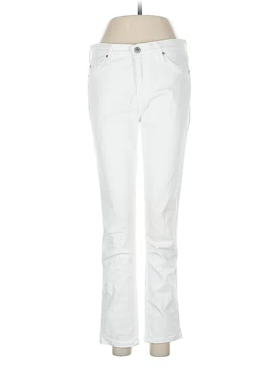 Pre-owned Adriano Goldschmied Jeans In White