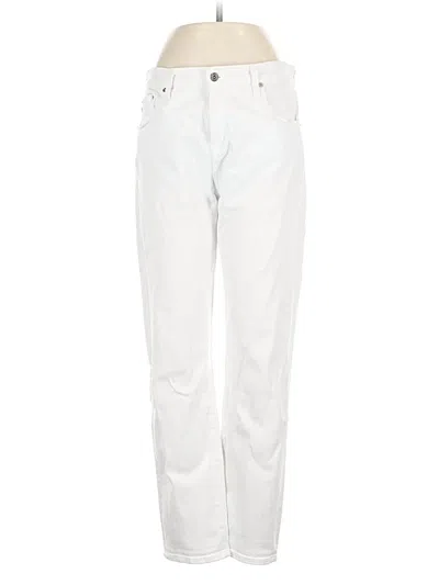 Pre-owned Adriano Goldschmied Jeans In White