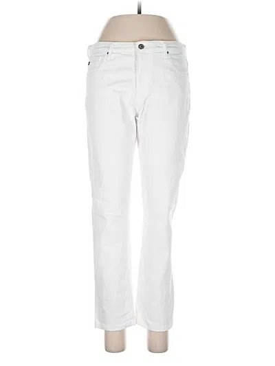 Pre-owned Adriano Goldschmied Jeans In White