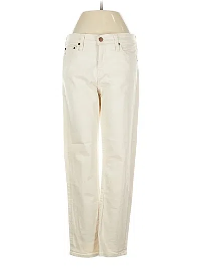 Pre-owned Adriano Goldschmied Jeans In White