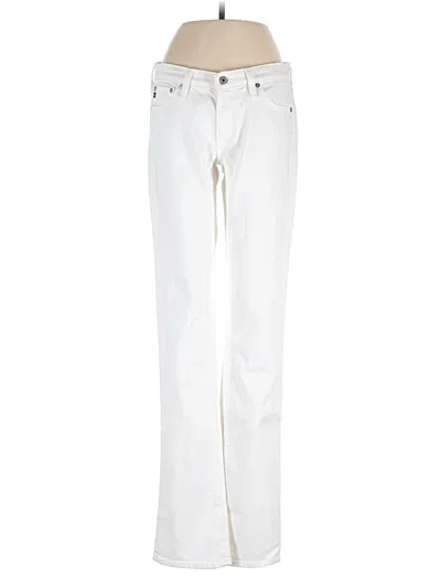 Pre-owned Adriano Goldschmied Jeans In White