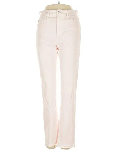 Pre-owned Adriano Goldschmied Jeans In White