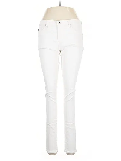Pre-owned Adriano Goldschmied Jeans In White