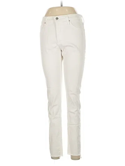 Pre-owned Adriano Goldschmied Jeans In White