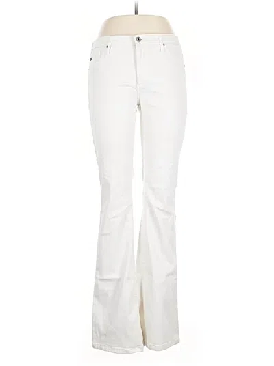 Pre-owned Adriano Goldschmied Jeans In White