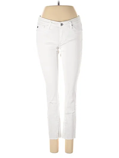 Pre-owned Adriano Goldschmied Jeans In White