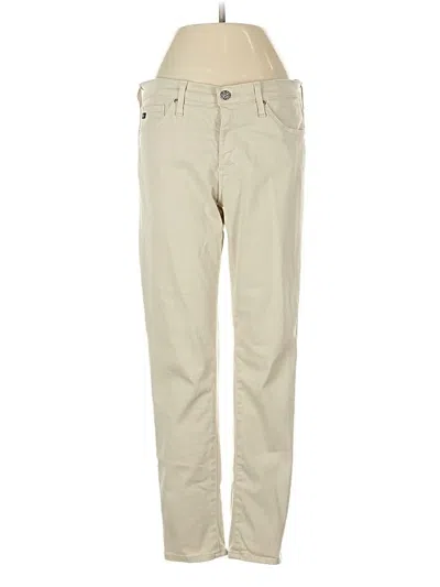 Pre-owned Adriano Goldschmied Jeans In White