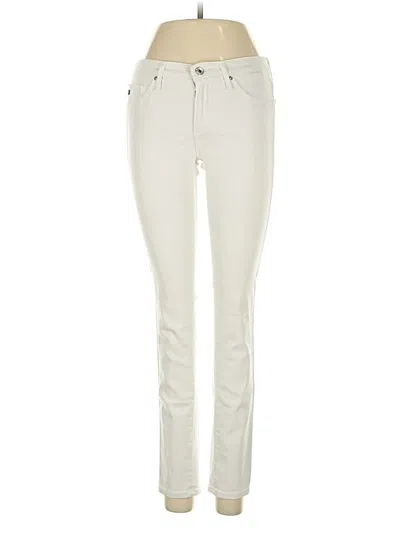 Pre-owned Adriano Goldschmied Jeans In White