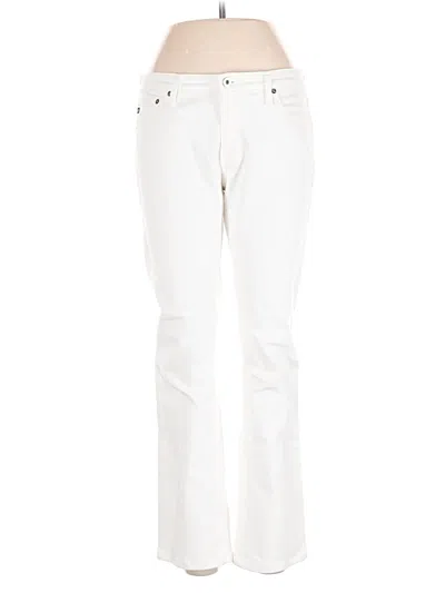 Pre-owned Adriano Goldschmied Jeans In White
