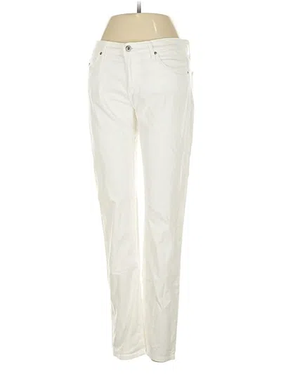 Pre-owned Adriano Goldschmied Jeans In White