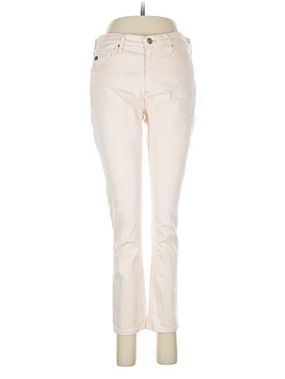 Pre-owned Adriano Goldschmied Jeans In White