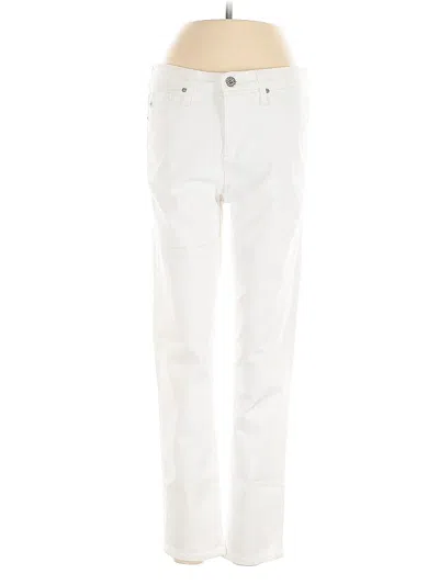 Pre-owned Adriano Goldschmied Jeans In White