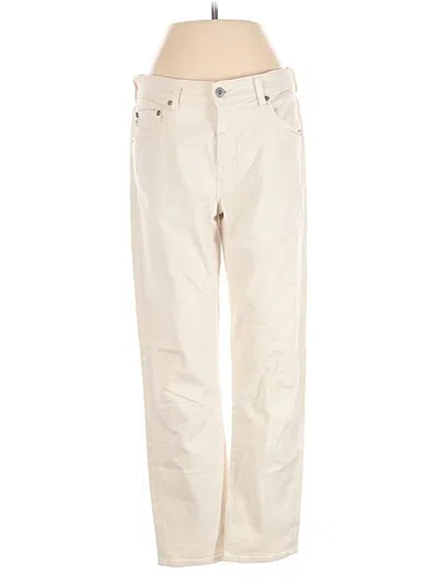 Pre-owned Adriano Goldschmied Jeans In White