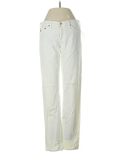 Pre-owned Adriano Goldschmied Jeans In White