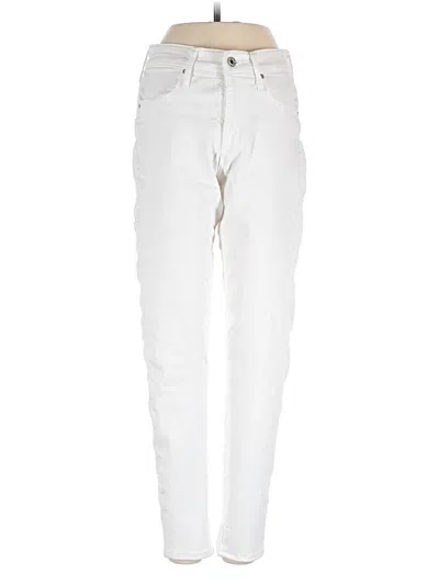 Pre-owned Adriano Goldschmied Jeans In White