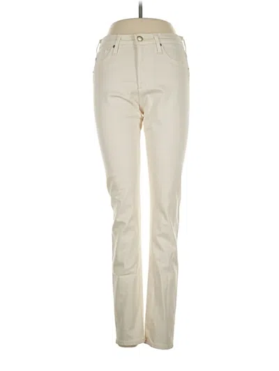 Pre-owned Adriano Goldschmied Jeans In White
