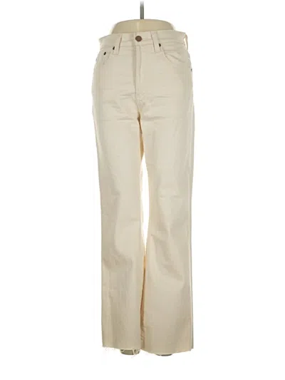 Pre-owned Adriano Goldschmied Jeans In White