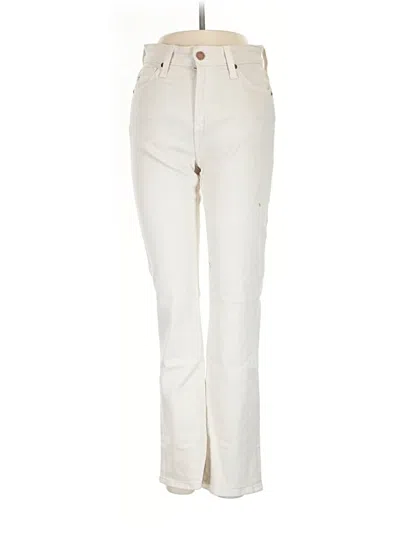 Pre-owned Adriano Goldschmied Jeans In White