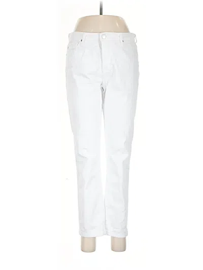 Pre-owned Adriano Goldschmied Jeans In White