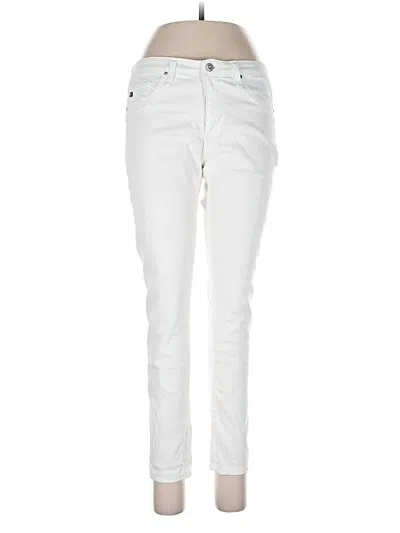 Pre-owned Adriano Goldschmied Jeans In White