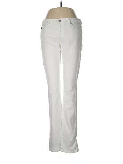 Pre-owned Adriano Goldschmied Jeans In White