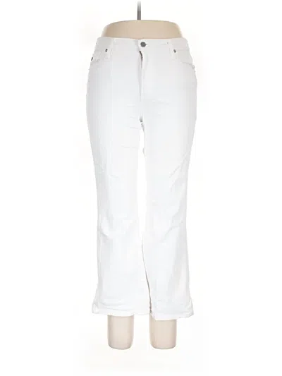 Pre-owned Adriano Goldschmied Jeans In White