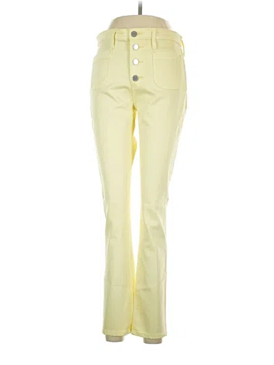 Pre-owned Adriano Goldschmied Jeans In Yellow