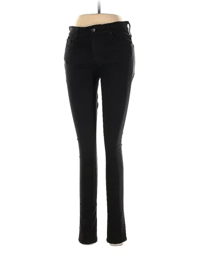 Pre-owned Adriano Goldschmied Jeggings In Black