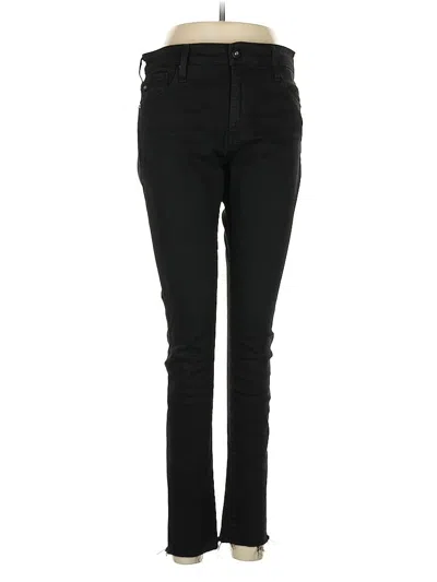 Pre-owned Adriano Goldschmied Jeggings In Black