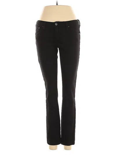 Pre-owned Adriano Goldschmied Jeggings In Black