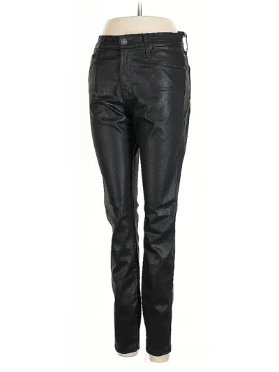 Pre-owned Adriano Goldschmied Jeggings In Black