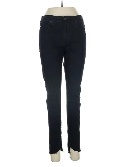 Pre-owned Adriano Goldschmied Jeggings In Black