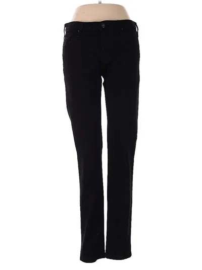 Pre-owned Adriano Goldschmied Jeggings In Black