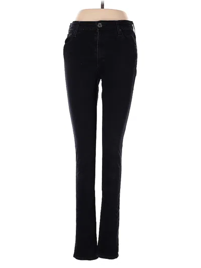 Pre-owned Adriano Goldschmied Jeggings In Black