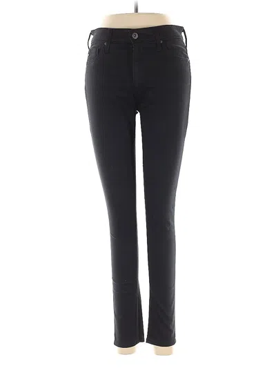Pre-owned Adriano Goldschmied Jeggings In Black