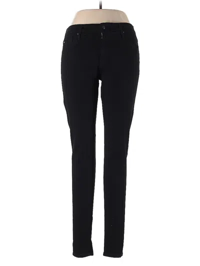 Pre-owned Adriano Goldschmied Jeggings In Black