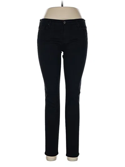 Pre-owned Adriano Goldschmied Jeggings In Black