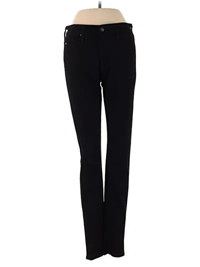 Pre-owned Adriano Goldschmied Jeggings In Black