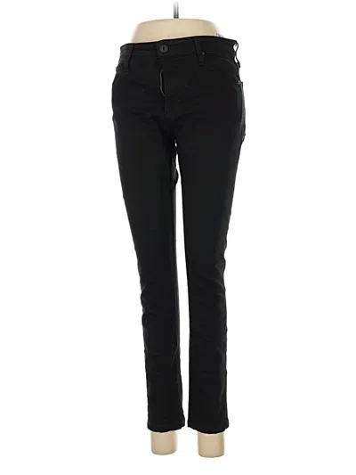 Pre-owned Adriano Goldschmied Jeggings In Black