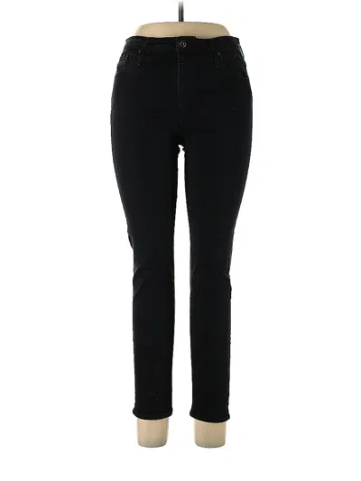 Pre-owned Adriano Goldschmied Jeggings In Black