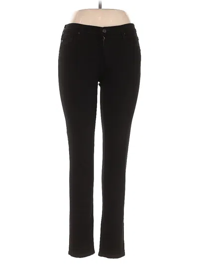 Pre-owned Adriano Goldschmied Jeggings In Black
